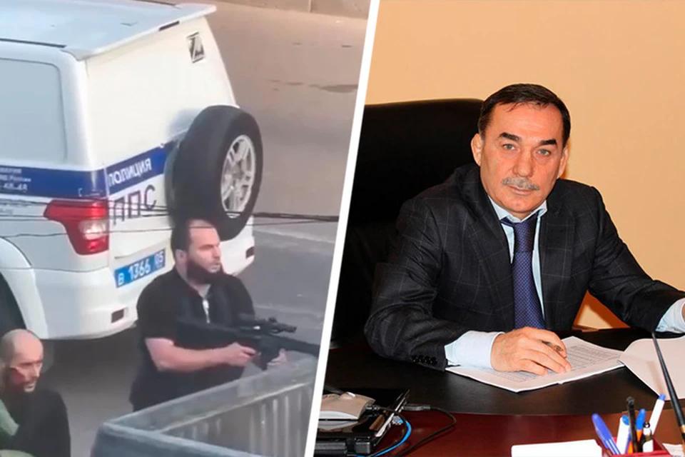 Главу района в Дагестане, чьи дети участвовали в теракте, арестовали на 10 суток