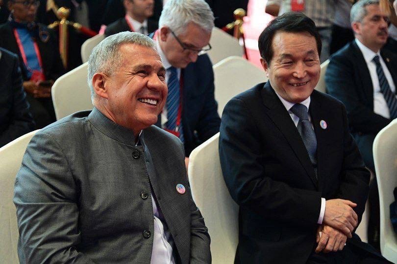 Минниханов поучаствовал в церемонии открытия 8-го «ЭКСПО Китай-Евразия»