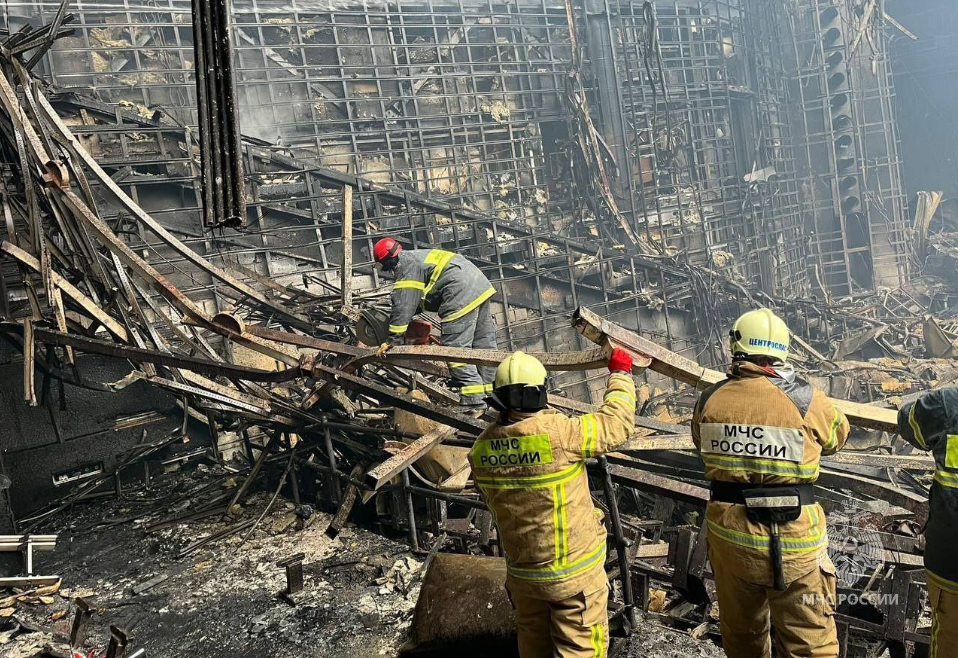Crocus Group хочет восстановить внешний контур сгоревшего «Крокус Сити Холла»