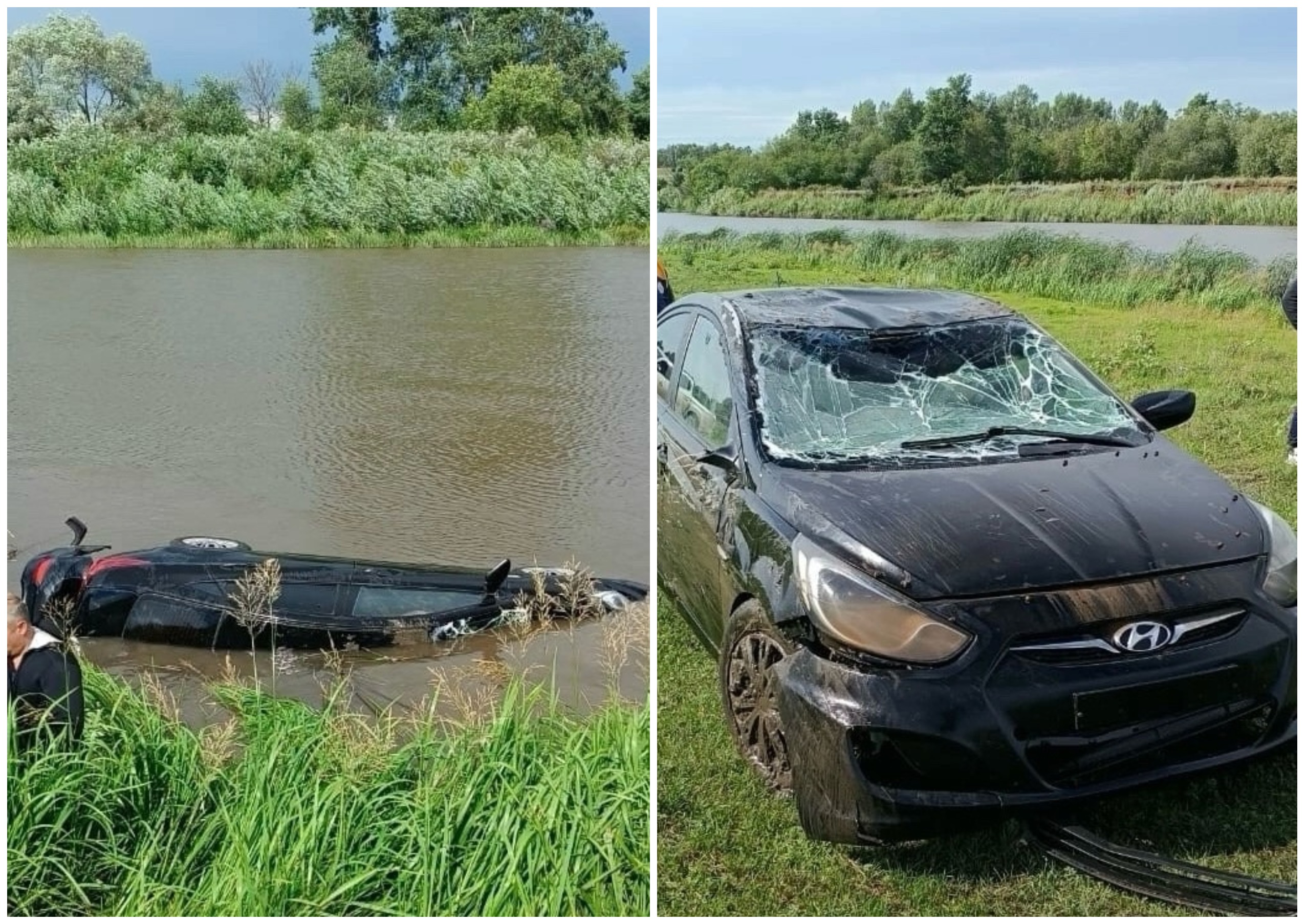 Спасатели в Мензелинском районе достали со дна реки авто с погибшим водителем