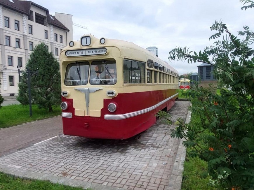 На казанской аллее Славы появился новый вагон МТВ-82