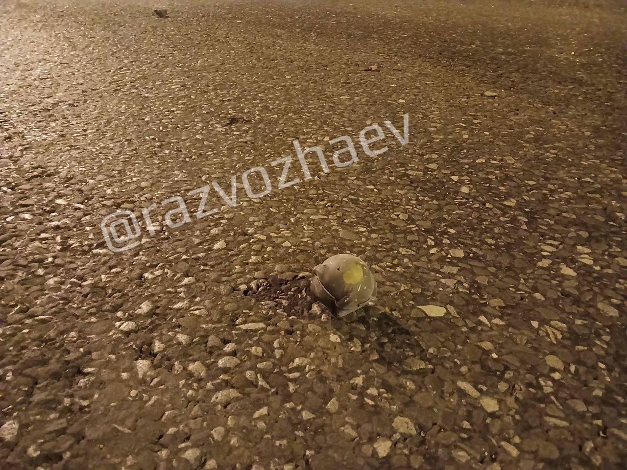 Часть сбитой ракеты ATACMS упала на крышу дома в Севастополе