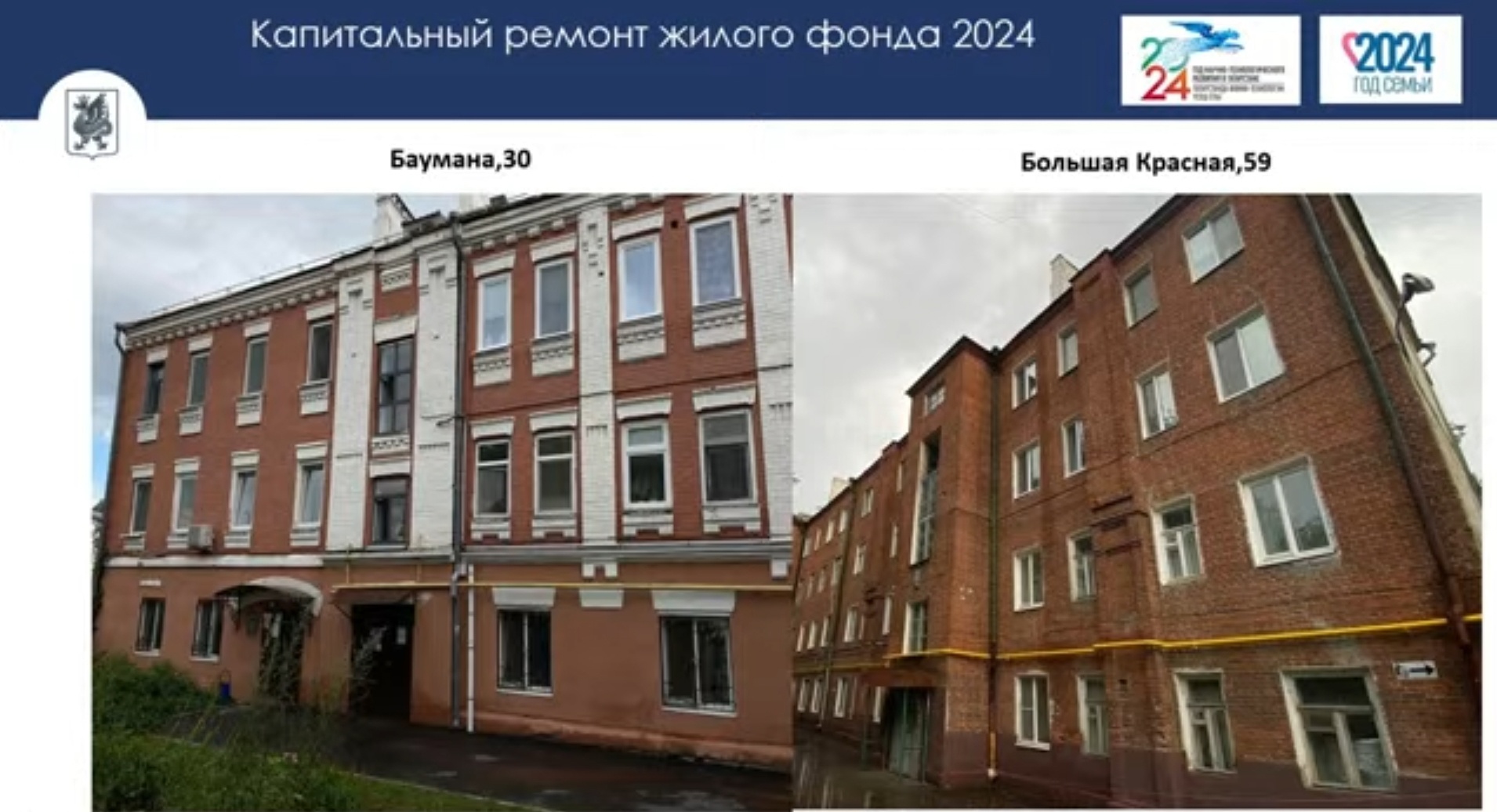 Крыши починят в двух домах Казани, признанных объектами культурного наследия