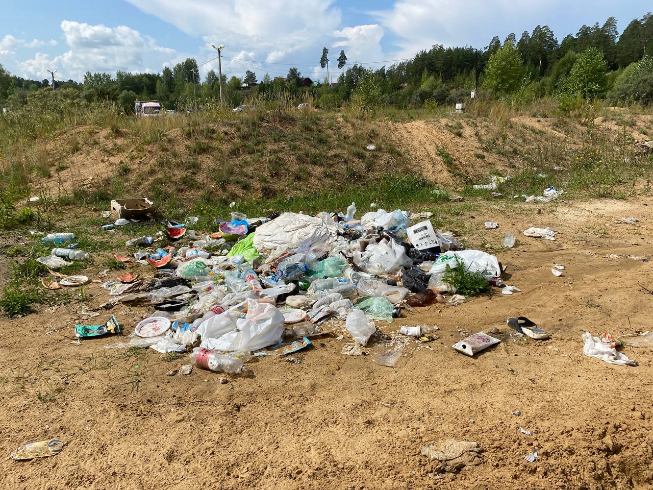 На озере Изумрудное в Казани экологи нашли 10 свалок