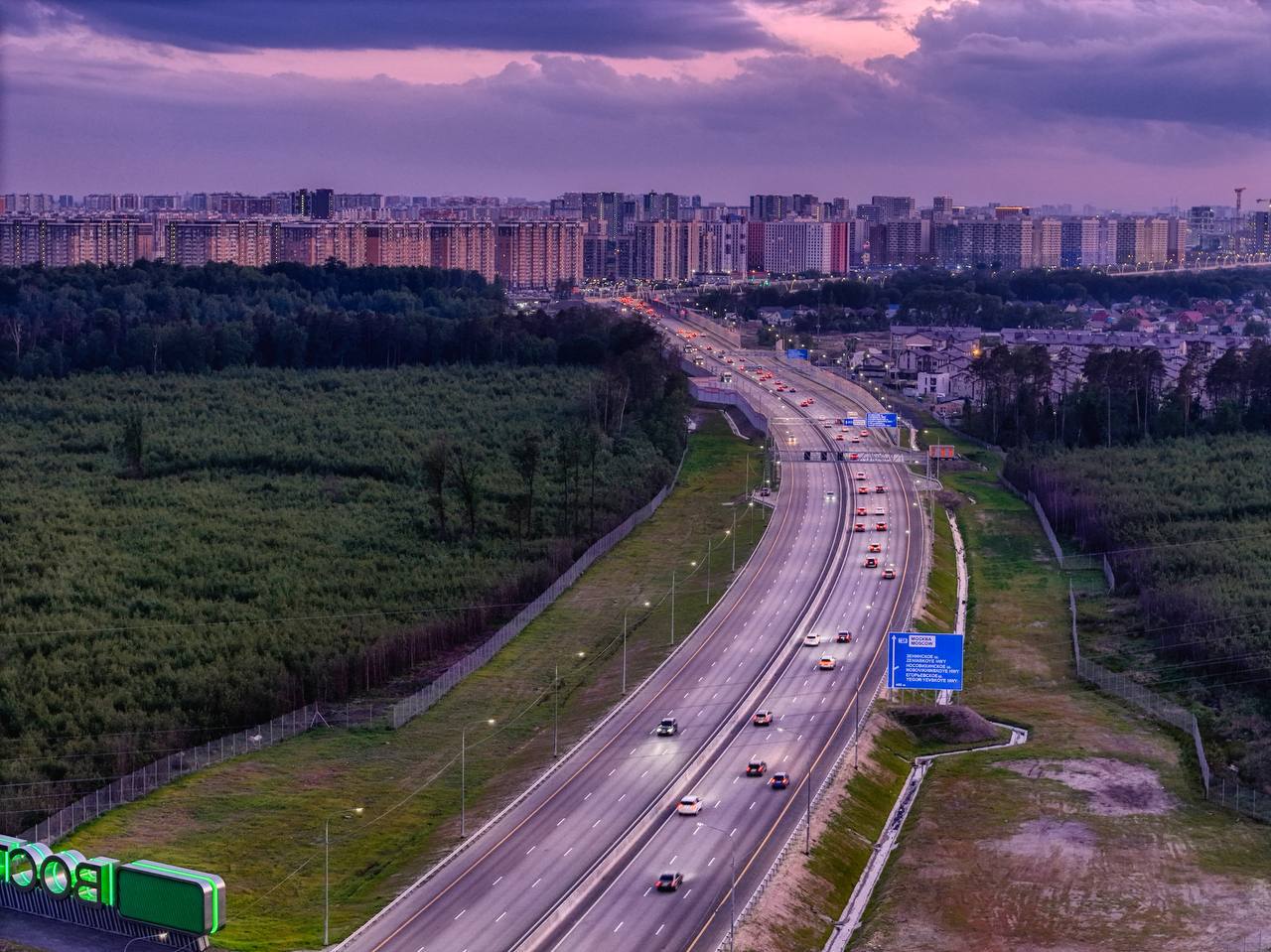 На трассе М-12 от Москвы до Казани обеспечили полное покрытие мобильной связью