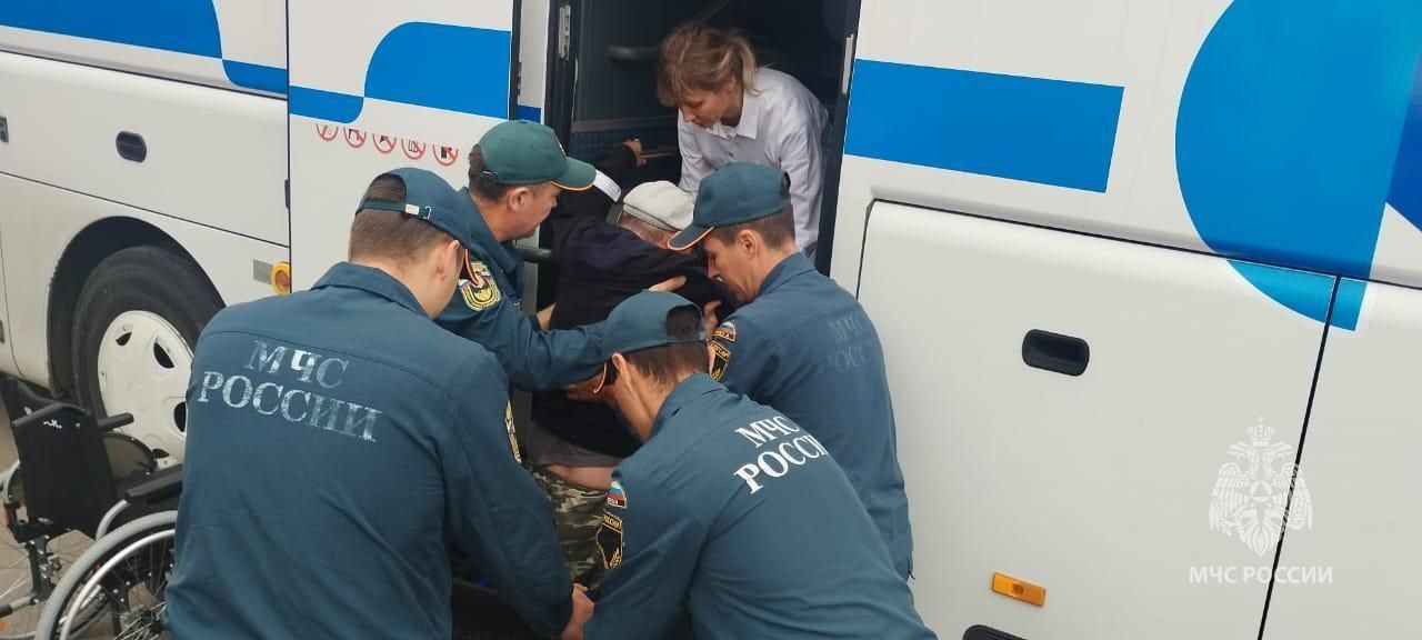 Из Курской области в Татарстан эвакуировали 20 человек