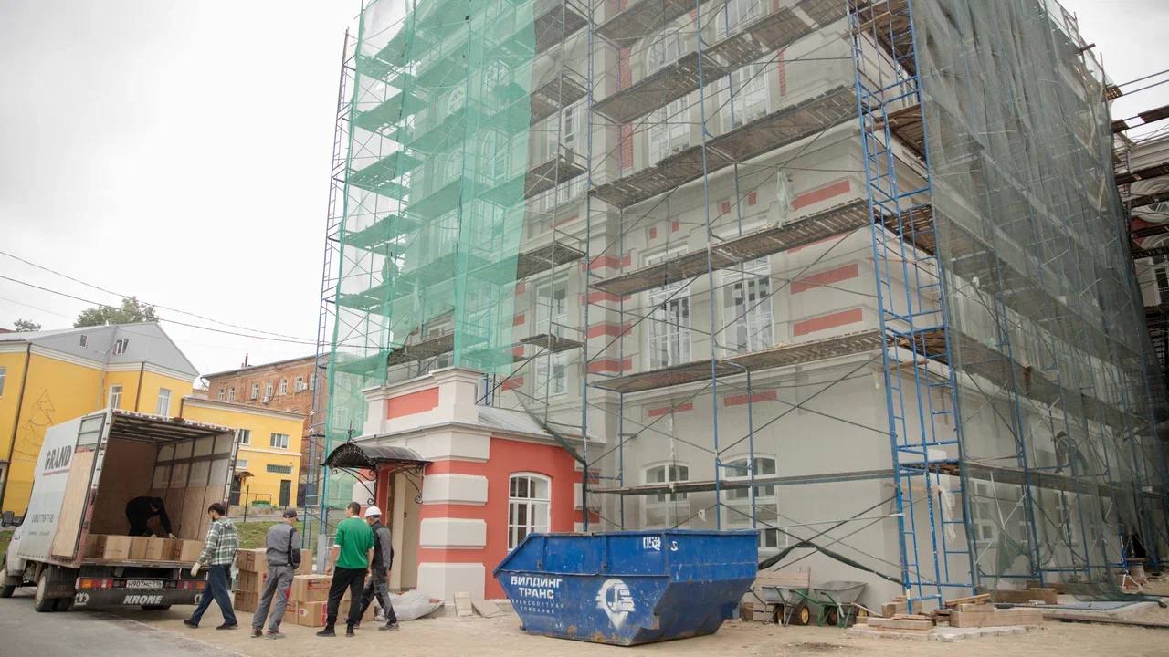 Ремонт арт-резиденции «Созвездие-Йолдызлык» завершается в Казани