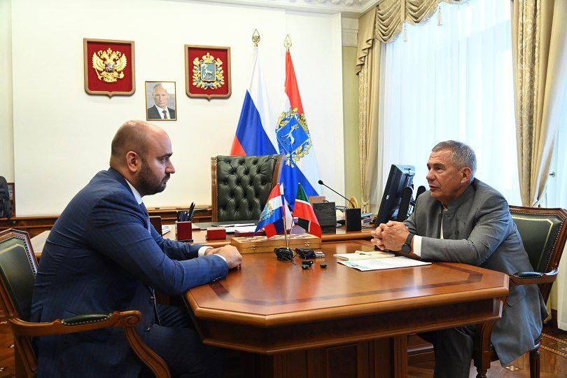 Минниханов встретился с врио губернатора Самарской области