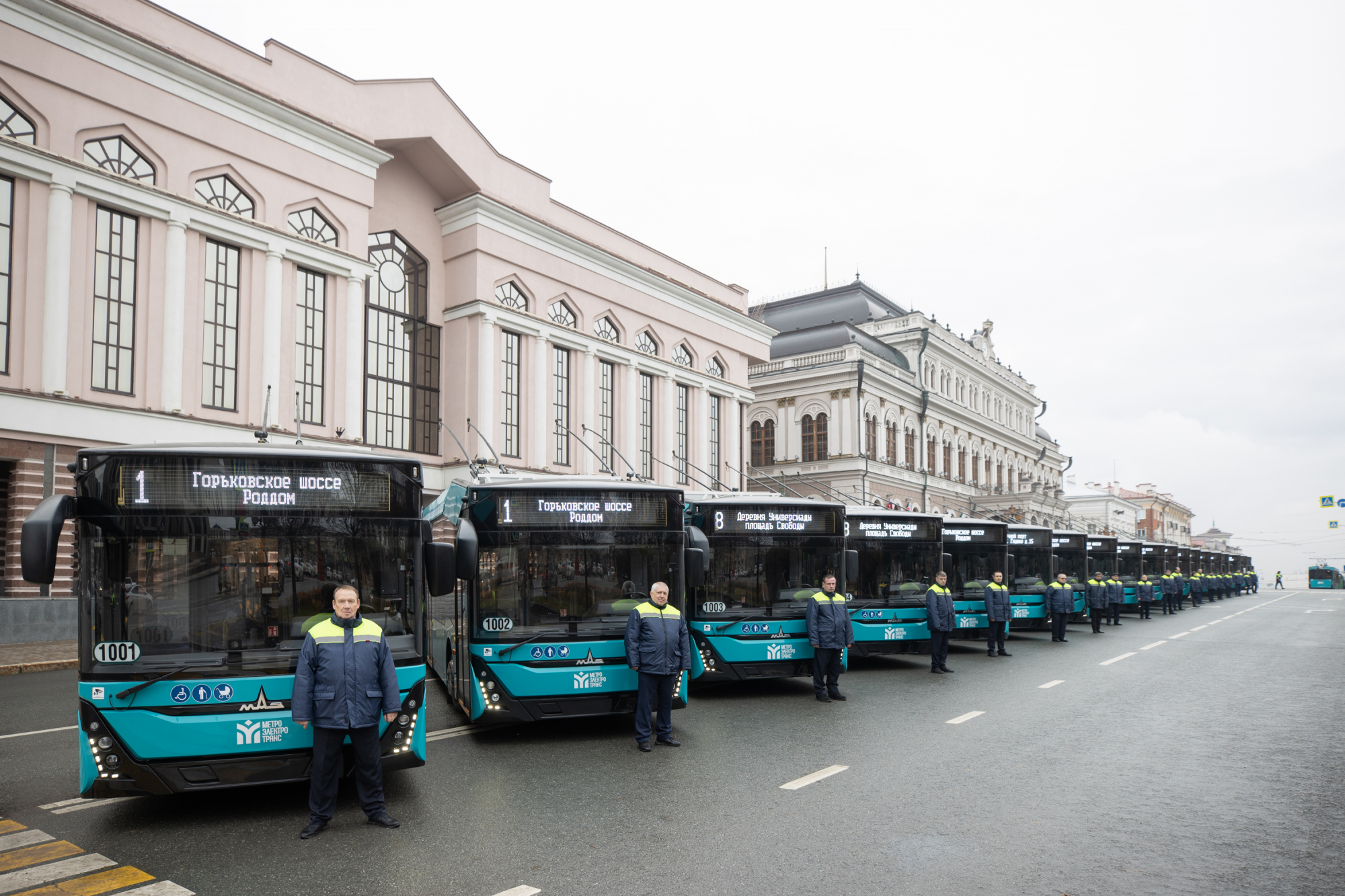 В Казань привезут более 30 современных троллейбусов