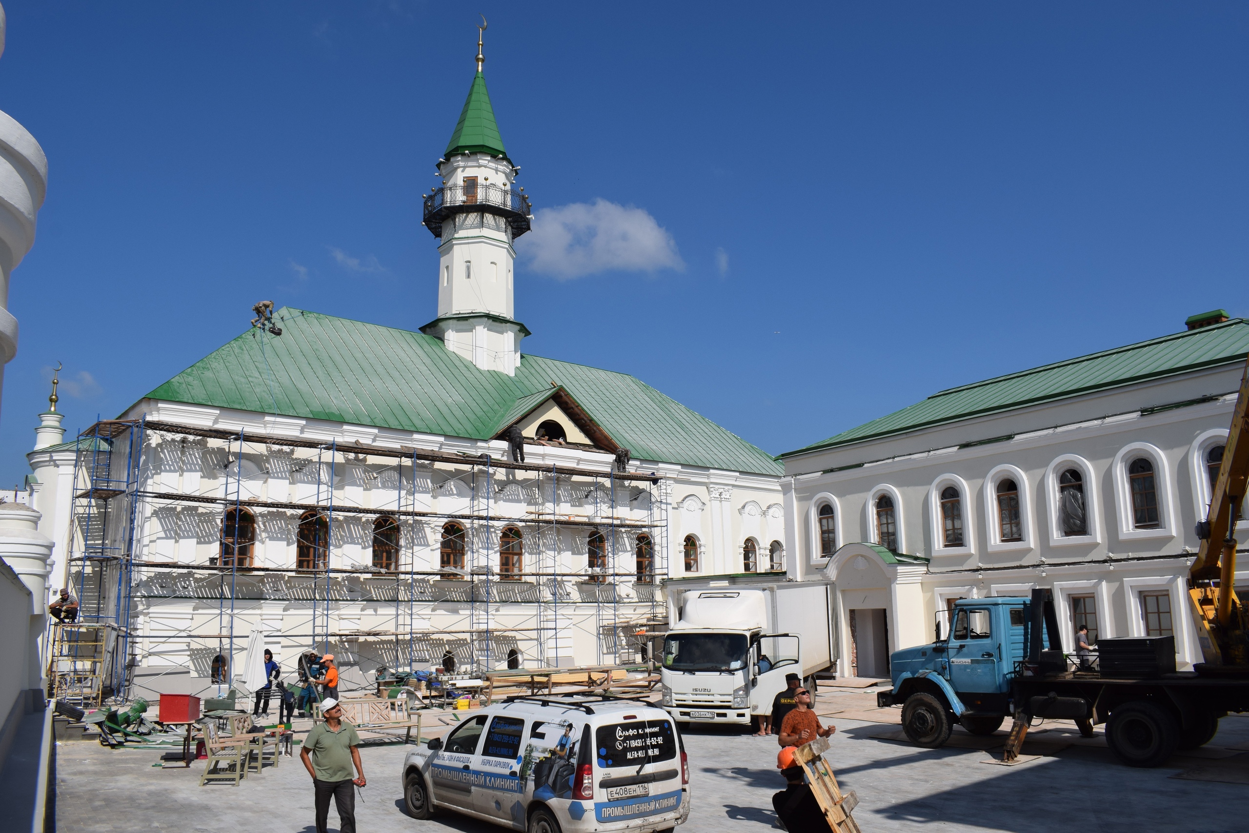 Реставрация мечети Аль-Марджани завершается в Казани