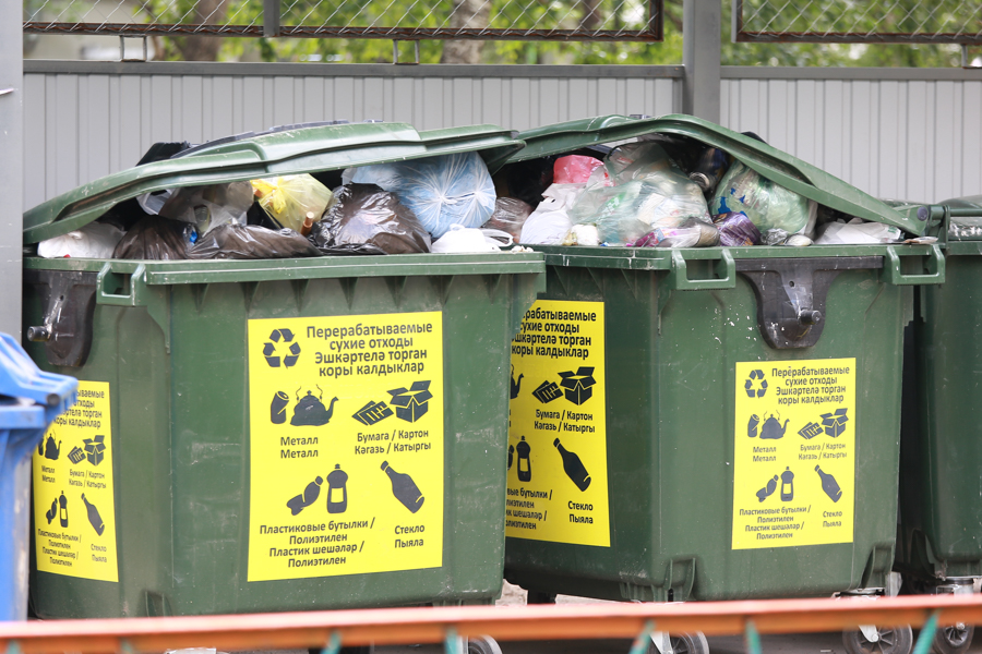 В казанских поселках не хватает более 500 контейнерных площадок