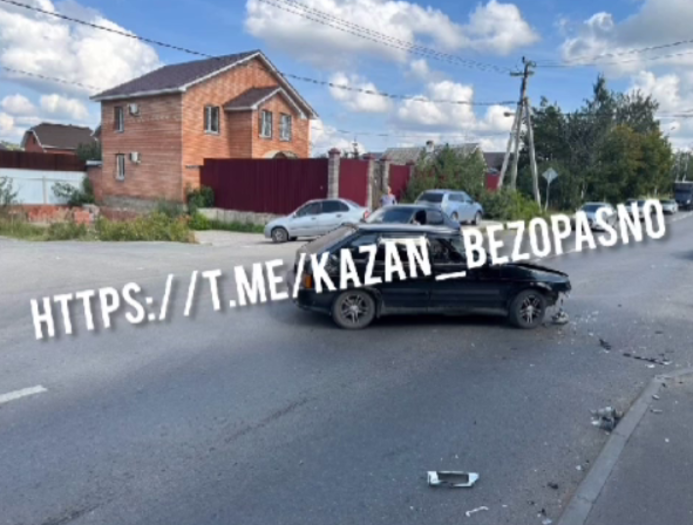 В Салмачах «ВАЗ-2114» столкнулся с 17-летним питбайкером, ехавшим по встречке