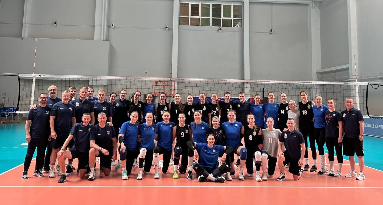 Волейболистки «Динамо − Ак Барса» выиграли два контрольных поединка