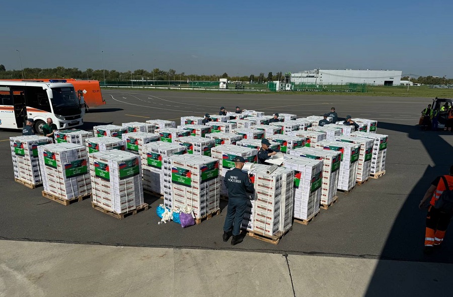 ДУМ Татарстана отправило в сектор Газа 30 тонн халяльной тушенки