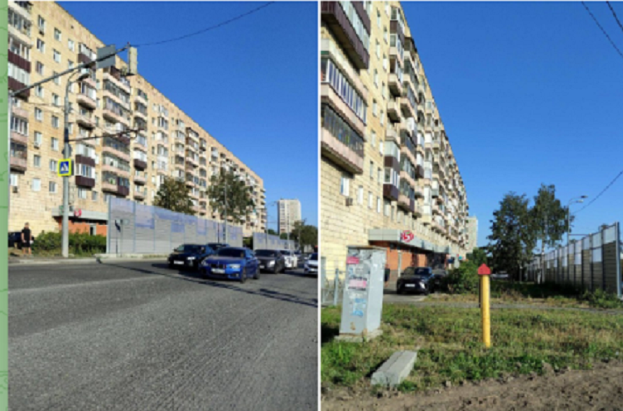 На улицах Болотникова и Фрунзе в Казани устанавливают шумозащитные экраны