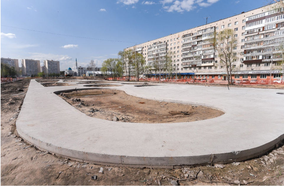 Благоустройство казанского бульвара на улице Серова закончат в 2025 году