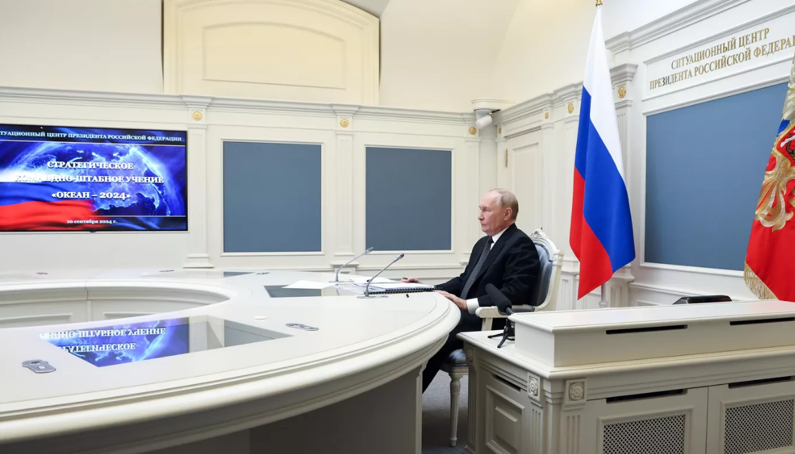 Путин поучаствует в военных учениях «Океан-2024» по видеосвязи