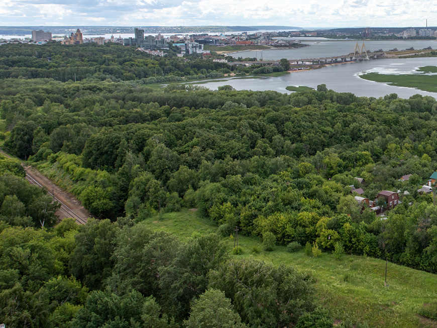 В Казани поставят тросы для подъема на древний холм в Русско-немецкой Швейцарии