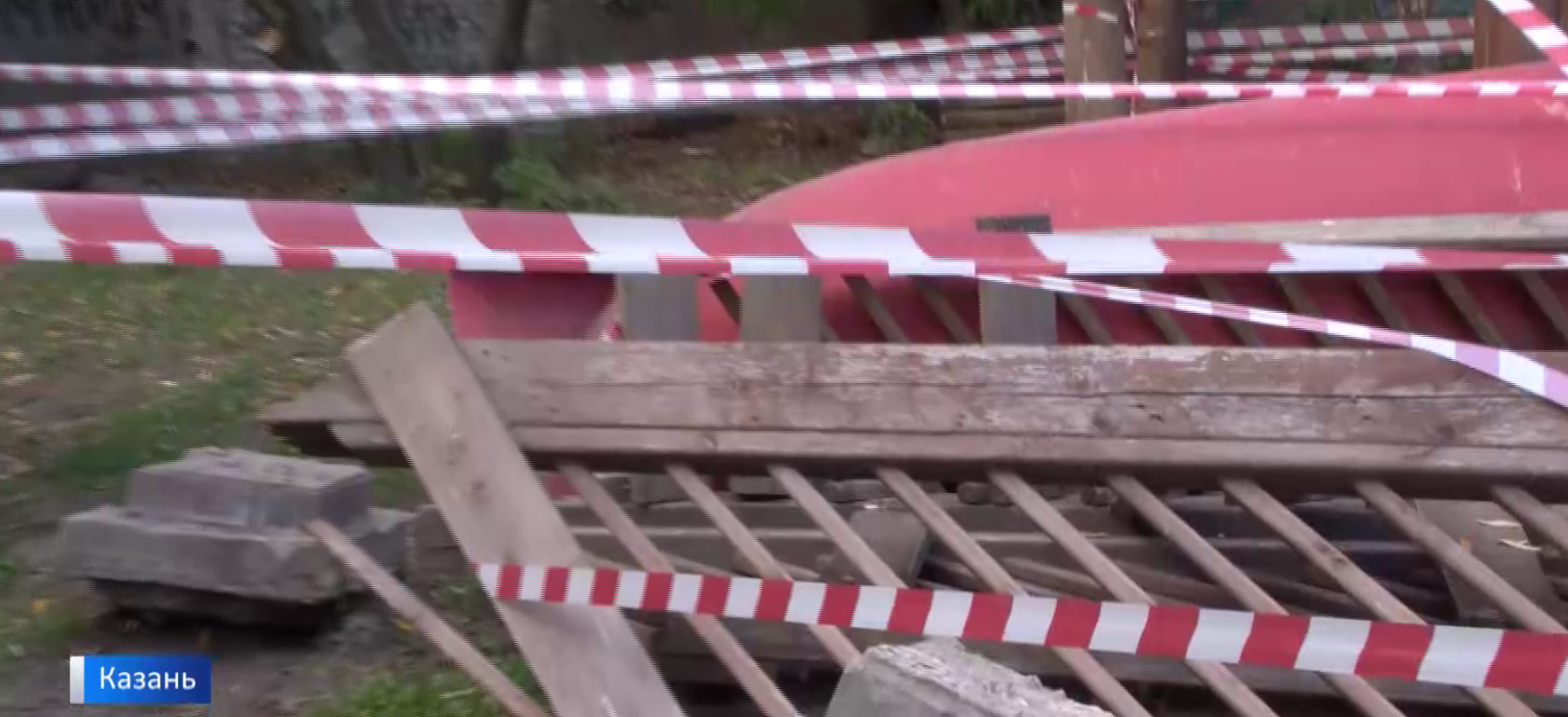 Прокуратура проверит опасную детскую площадку на улице Ибрагимова в Казани