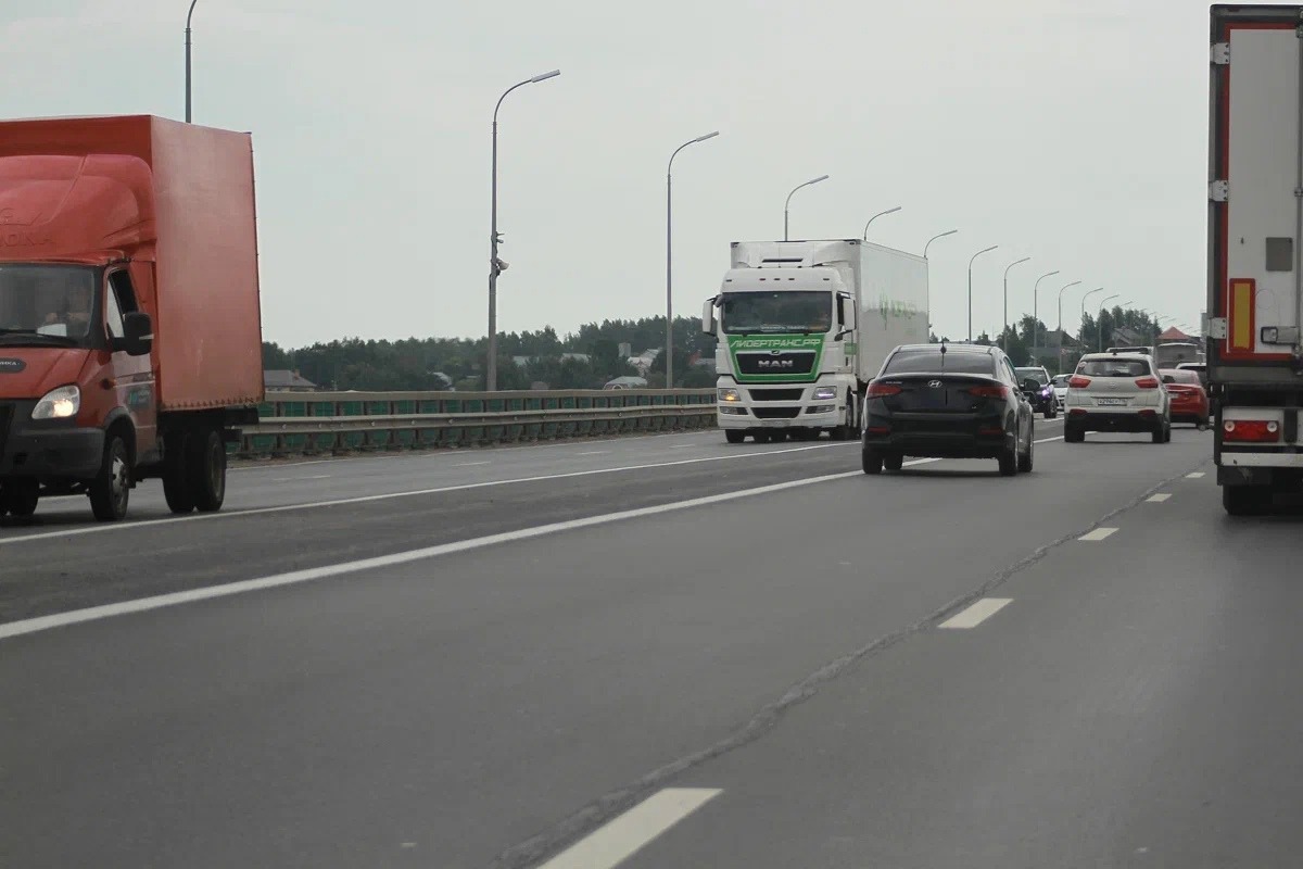 В Татарстане открыли движение на участке трассы M-7 в сторону Москвы