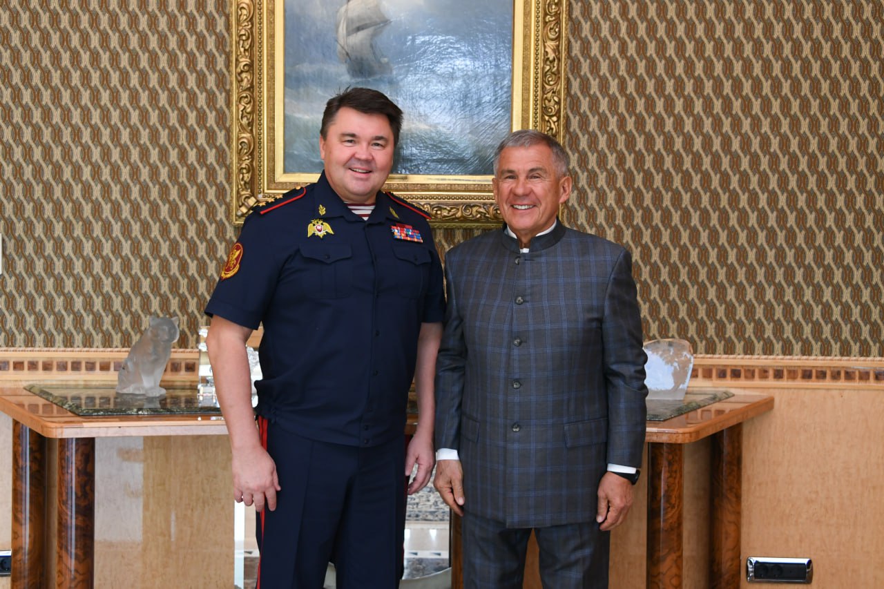 Минниханов обсудил с Лебедевым обеспечение безопасности в Татарстане
