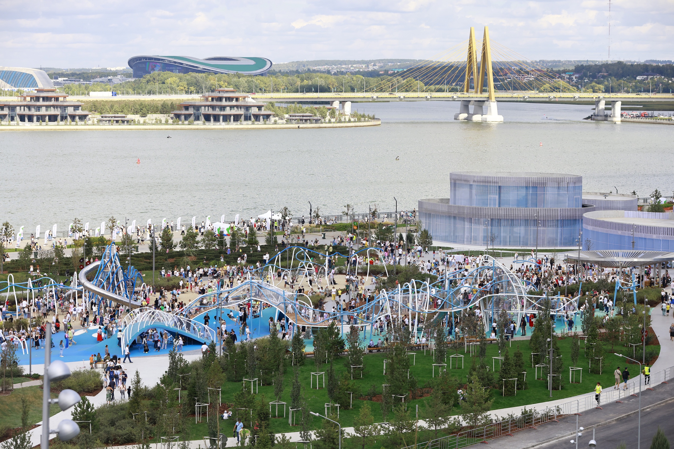 Минниханов рассказал о развитии парковой инфраструктуры Казани