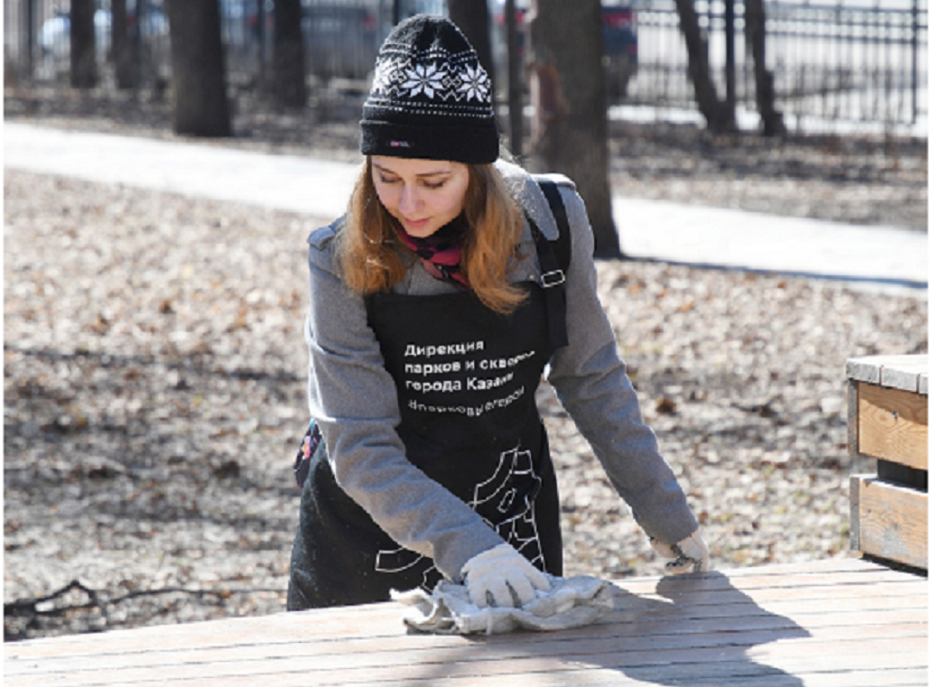 Количество казанских парков с системой полива выросло до 70 процентов