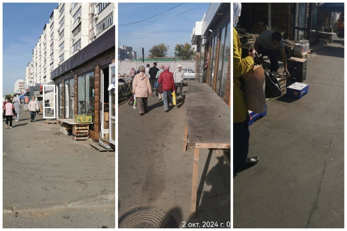 На улице Фучика в Казани устроили рейд на торговцев после жалоб горожан