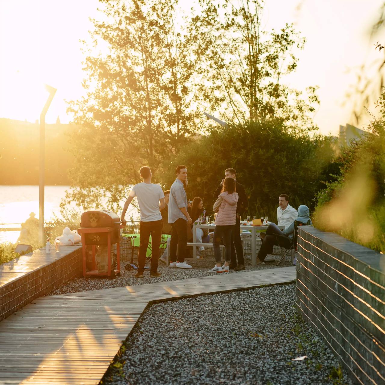 В Казани закрыли барбекю-зону на озере Кабан до следующего лета