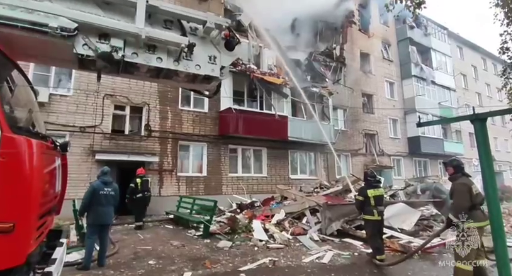 Взрыв бытового газа произошел в жилом доме в Тамбовской области