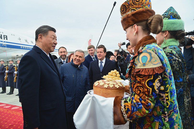 Си Цзиньпин Минниханову: «Я давно ждал визита в вашу республику»