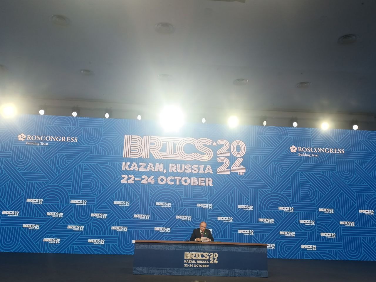 Путин объявил о завершении саммита БРИКС в Казани