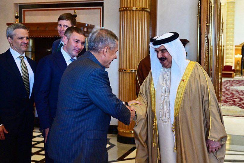 Минниханов встретился с королем Бахрейна