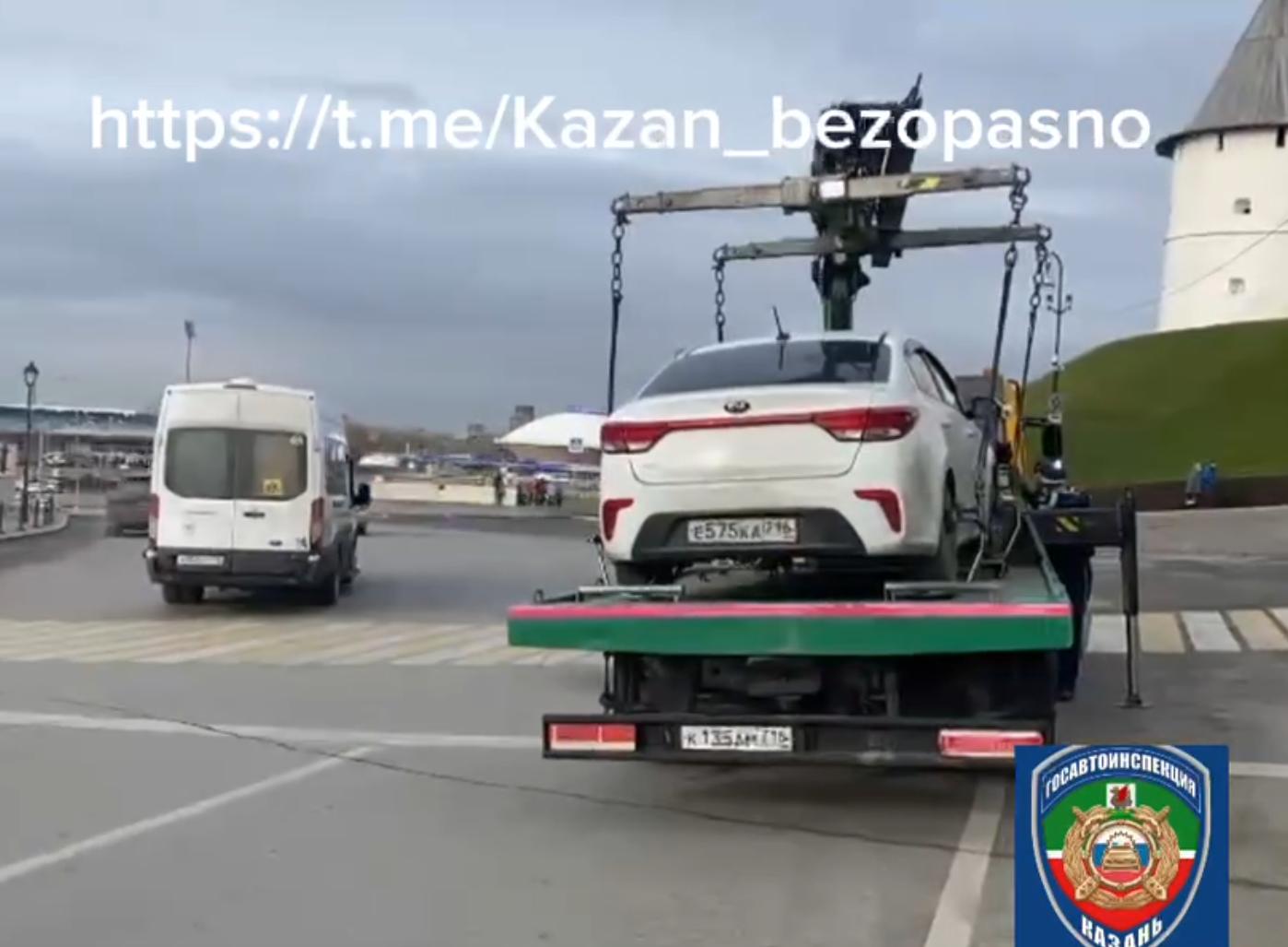 Водителя такси без прав задержали в ходе рейда в Казани