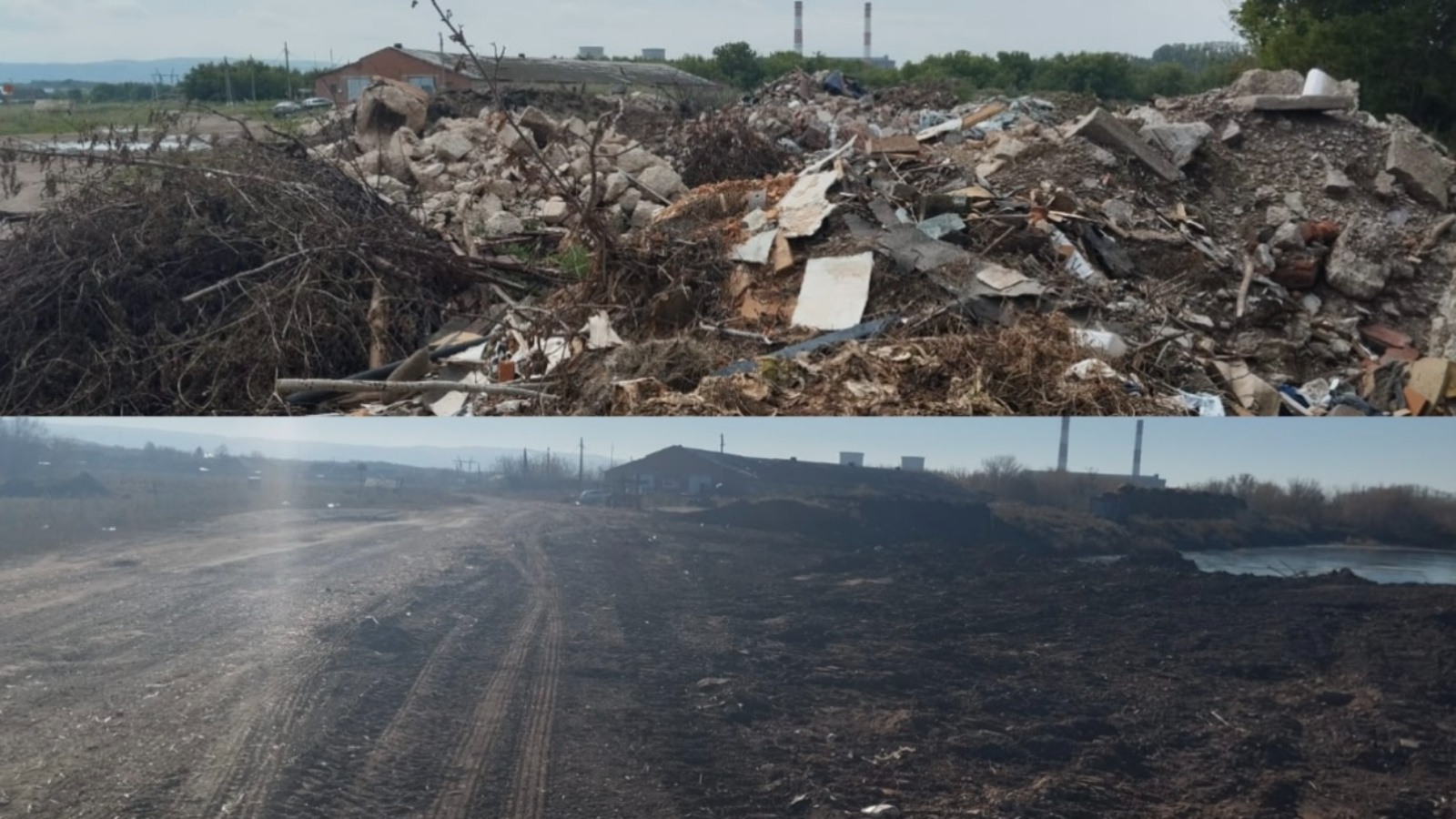 В Татарстане в поселке Уруссу по требованию экологов убрали свалку
