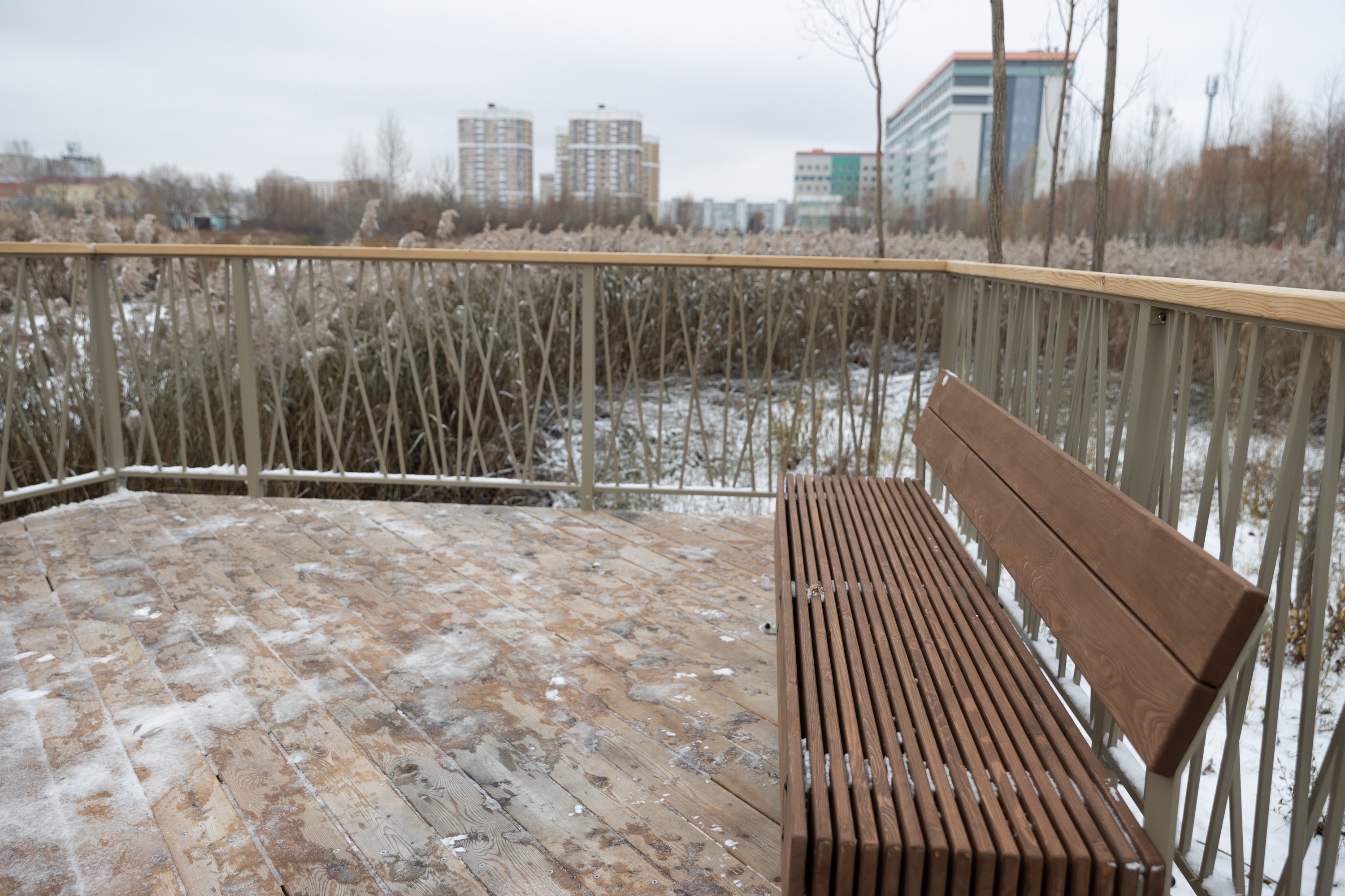 В Казани благоустроена первая очередь территории Большого Чайкового озера