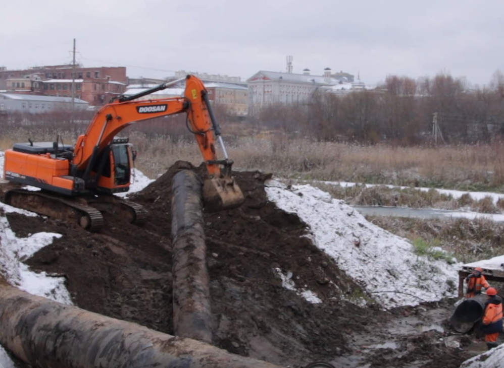 В Кировском районе Казани закончили реконструкцию водопровода 1968 года