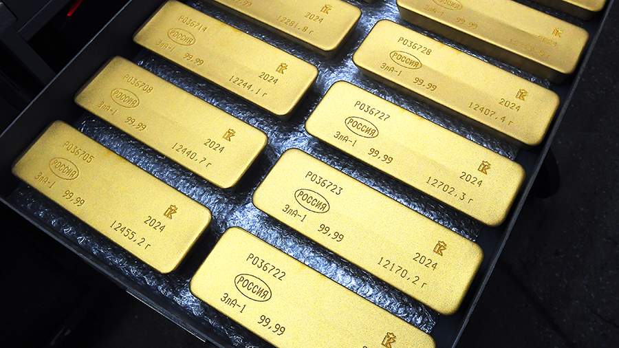 Золотые резервы России впервые превысили 200 млрд долларов