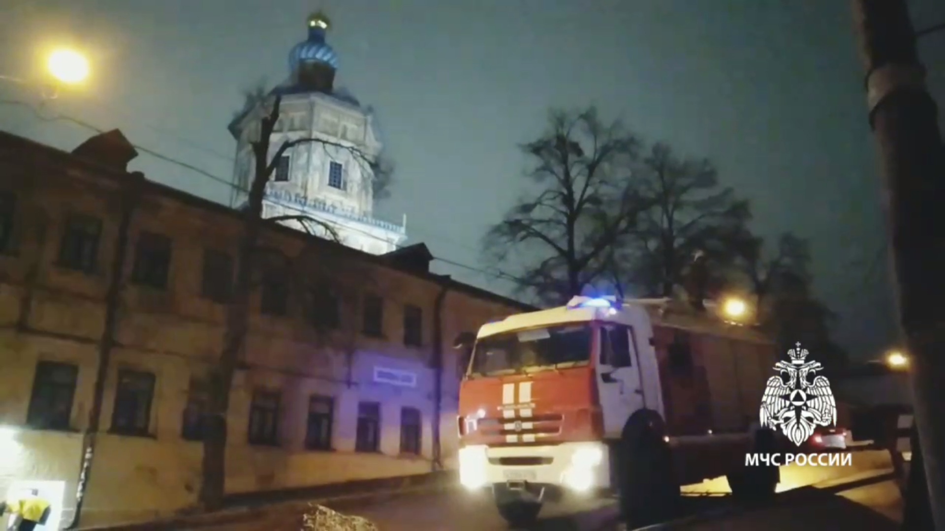 Здание объекта культурного наследия горело в Казани на улице Профсоюзной