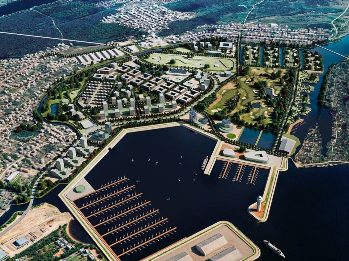 На месте бывших иловых полей в Казани хотят построить мега-парк «Большая Волга»