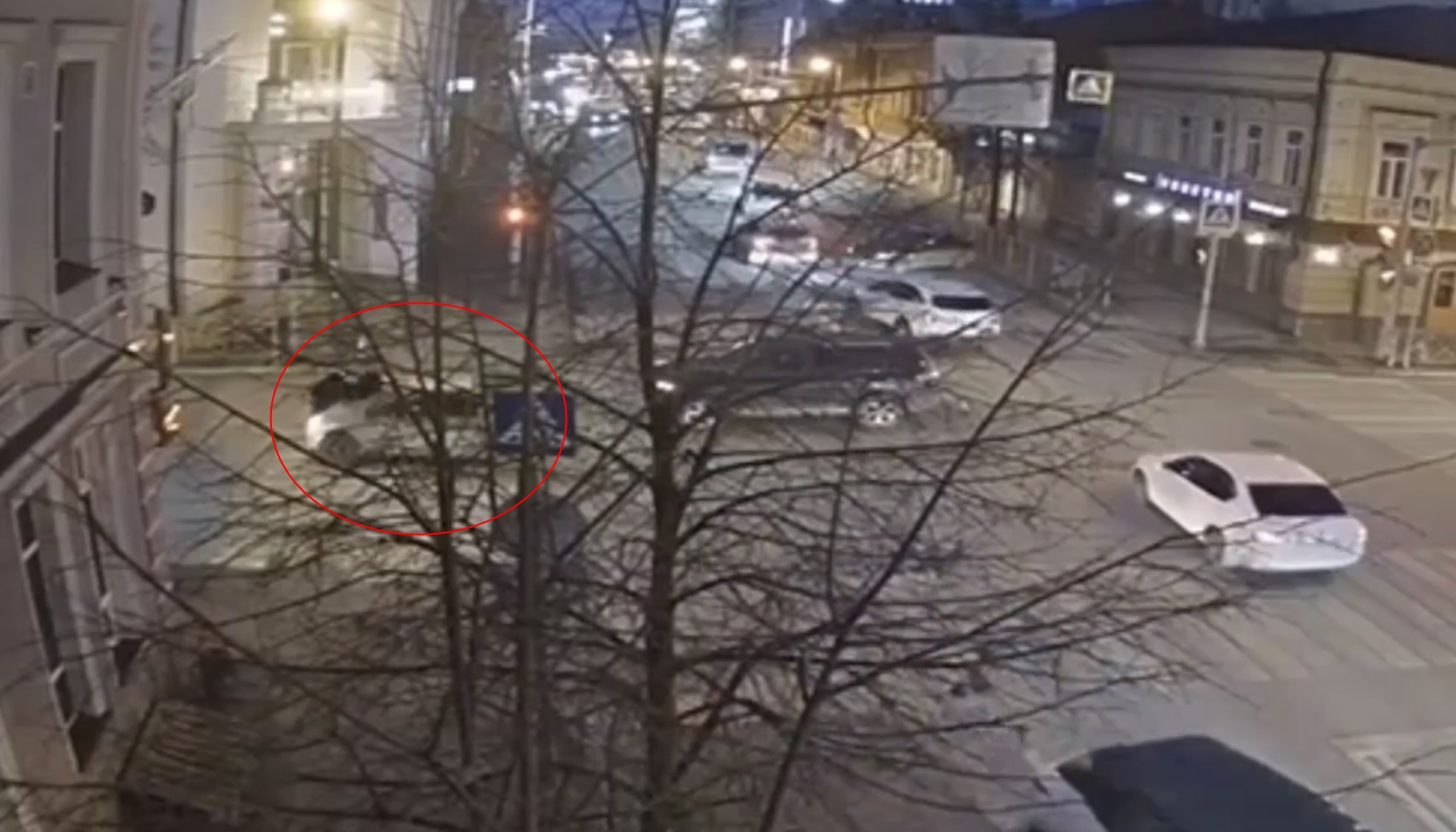 В центре Казани водитель Daewoo сбил двух пенсионерок при повороте