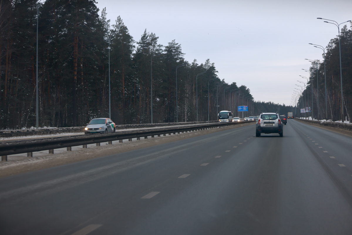 Участок дороги Казань - Шемордан реконструировали