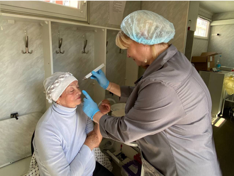 За месяц в мобильных пунктах диспансеризации обследовались 6,5 тысячи казанцев