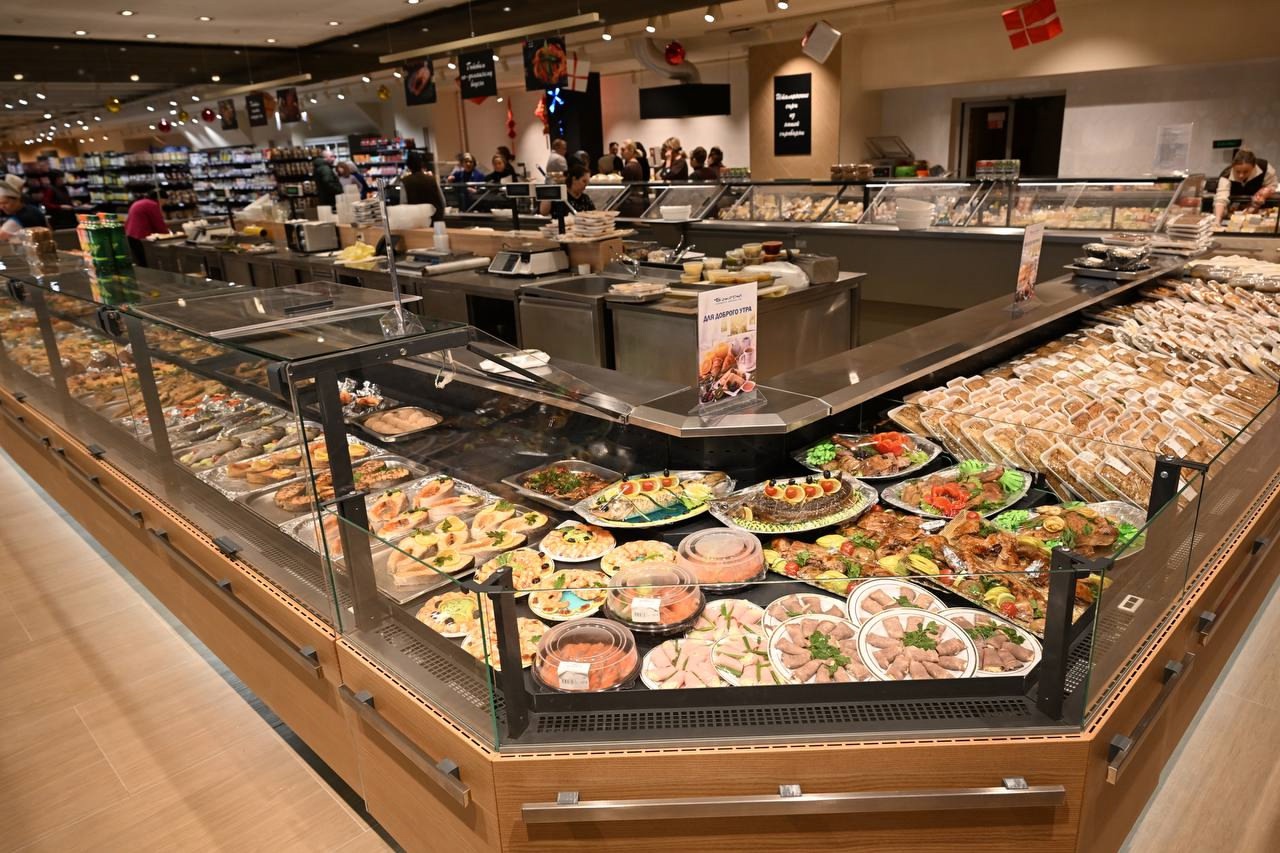 На Ершова в Казани завершили обновление супермаркета «Бахетле»