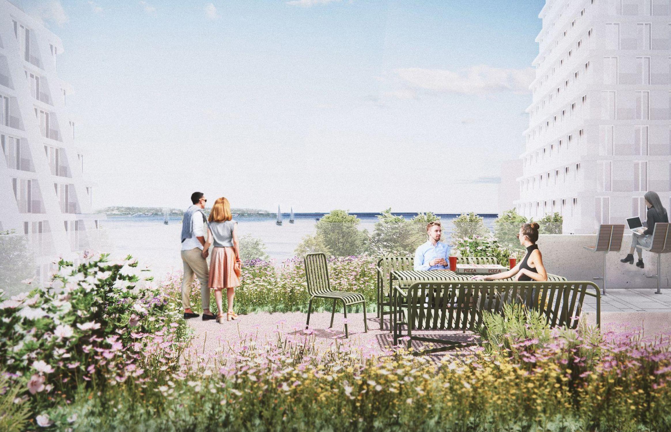 Представлена концепция общественных зон в ЖК на Новой Портовой в Казани