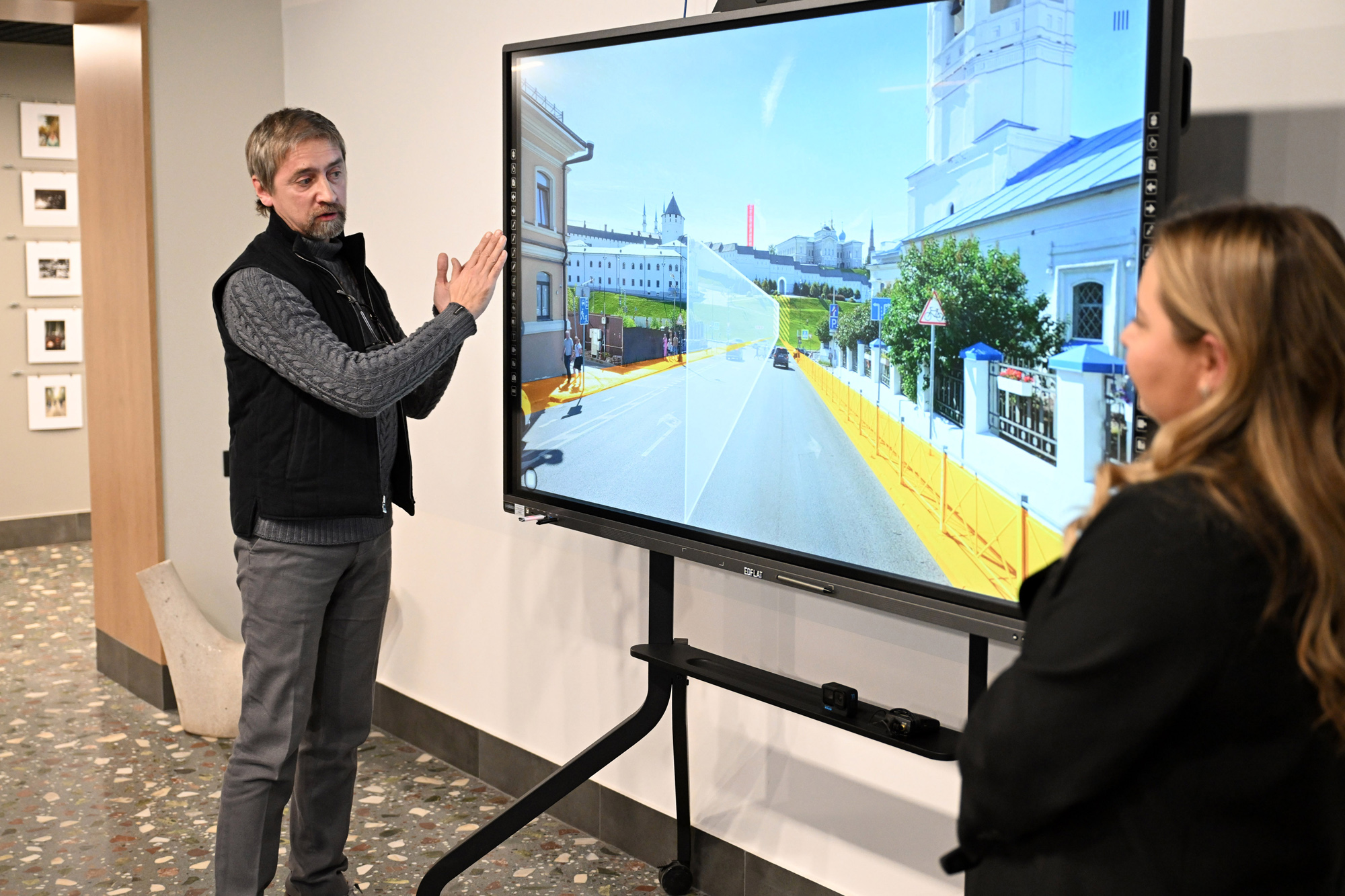 Метшину представили новый проект - интерактивную карту арт-объектов