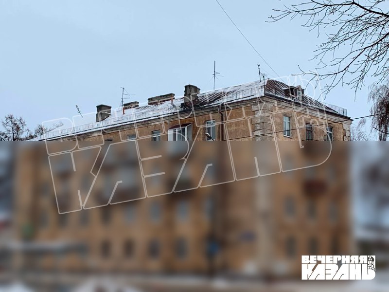 В жилом доме Казани, куда прилетел БПЛА, не разорвался снаряд