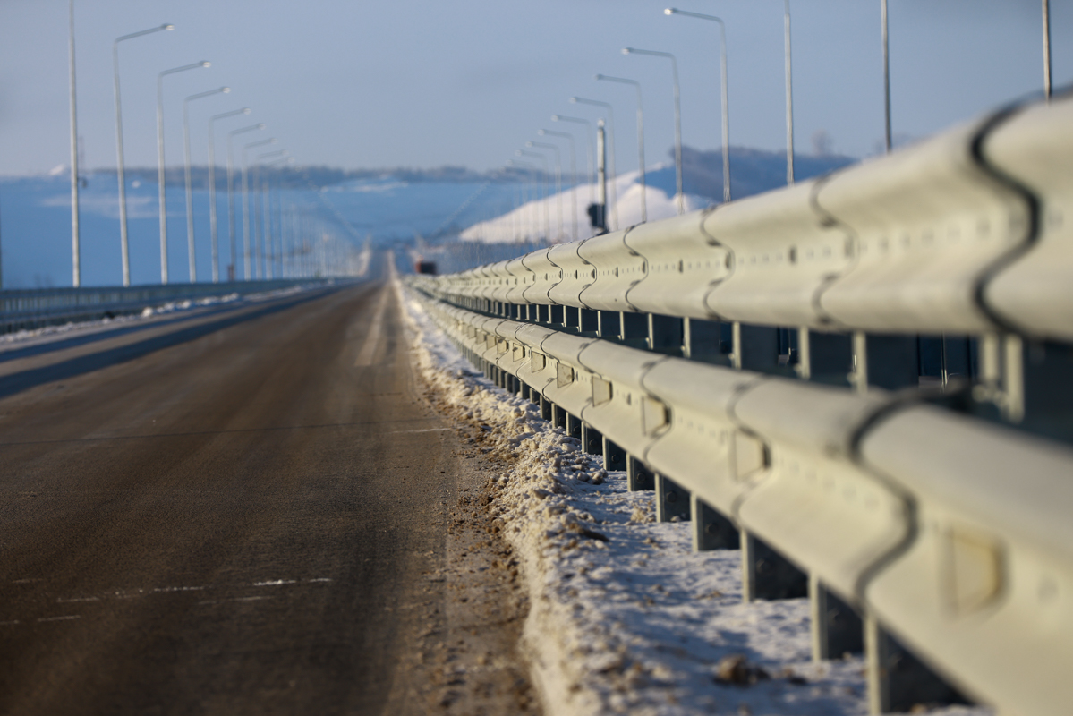 За полдня по второму этапу Вознесенского тракта проехало более 20 тысяч машин
