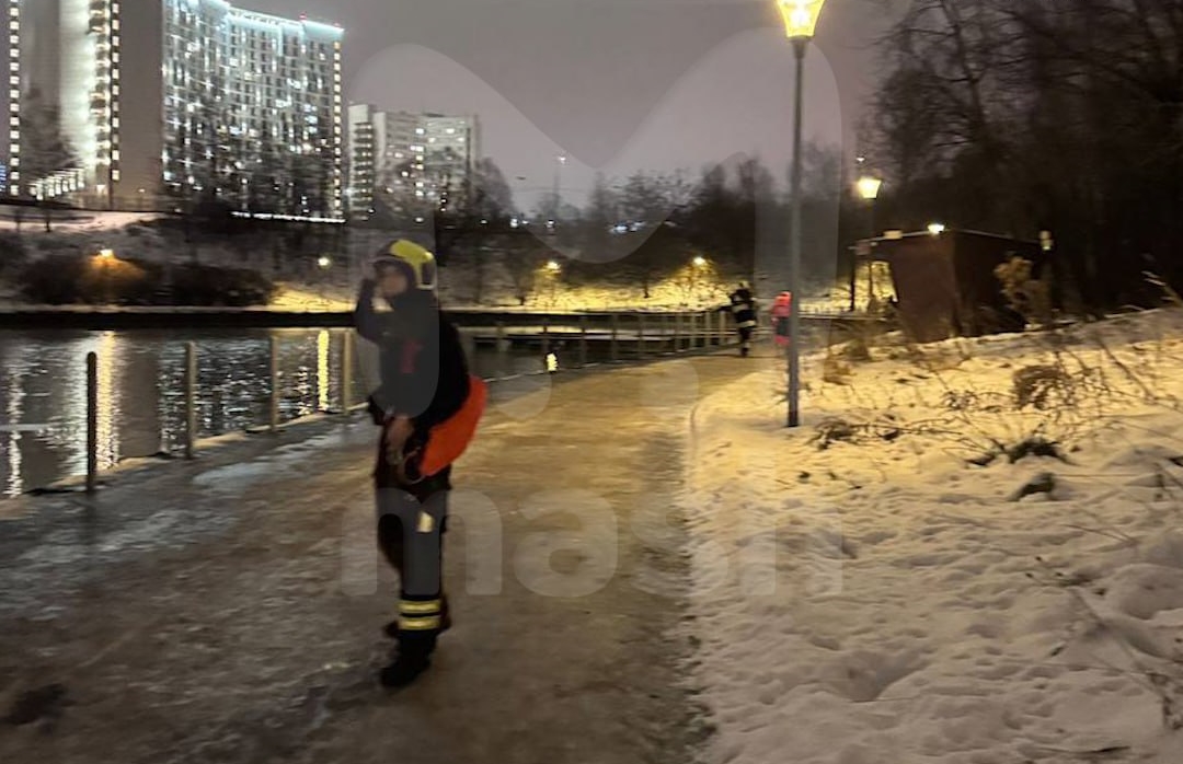 В Олимпийской деревне в Москве упавшего в пруд мальчика спасла девушка