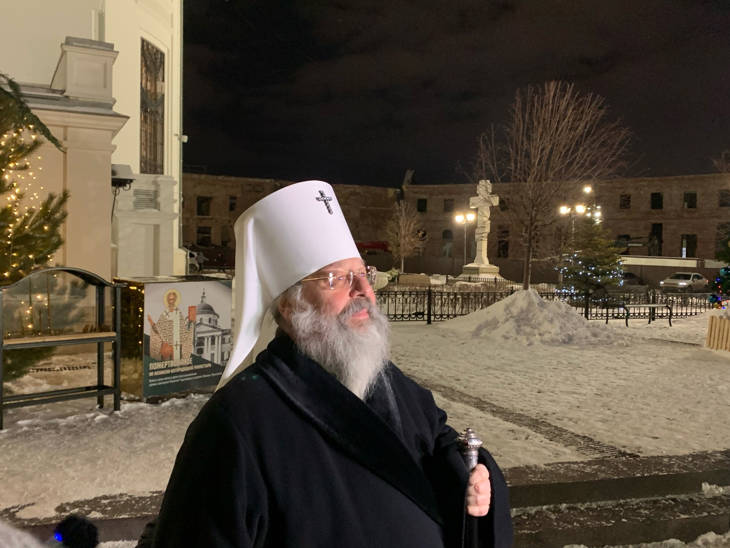 Митрополит Казанский и Татарстанский Кирилл поздравил верующих с Рождеством